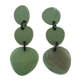 Pendientes Florida Verde