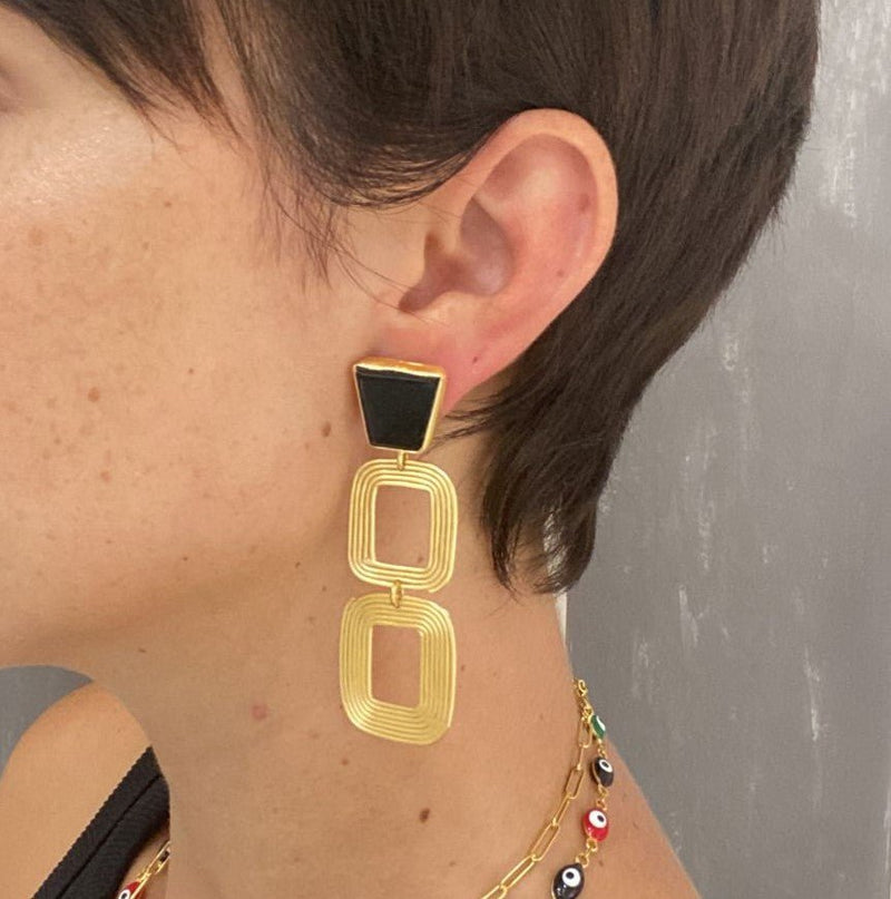 Pendientes Miguel Negro