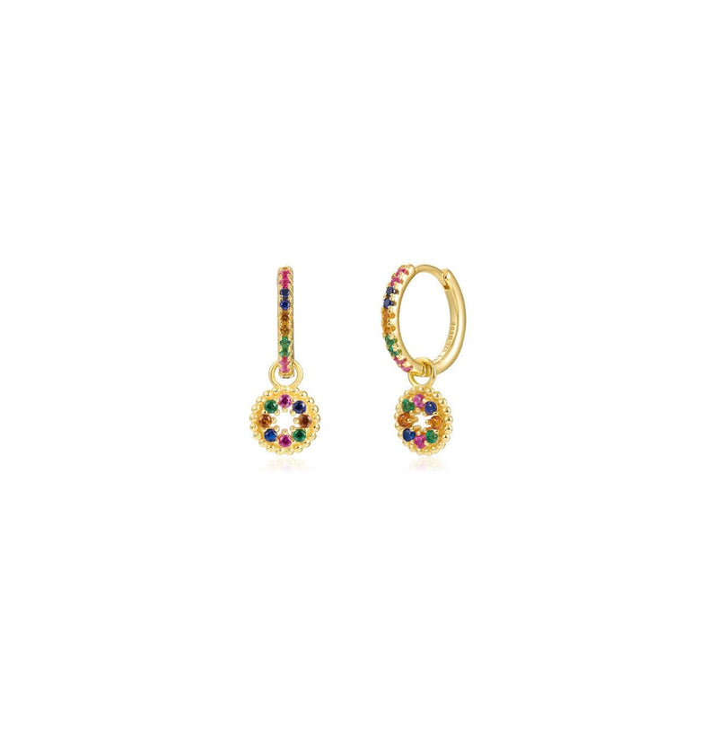 Aros círculo multicolor